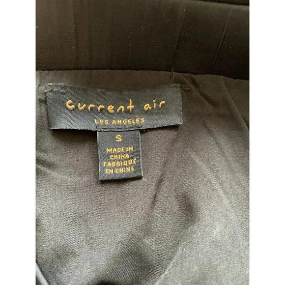 Current Air Anthropologie Black Side Button Mini Skirt Women’s Size Small - Picture 3 of 8